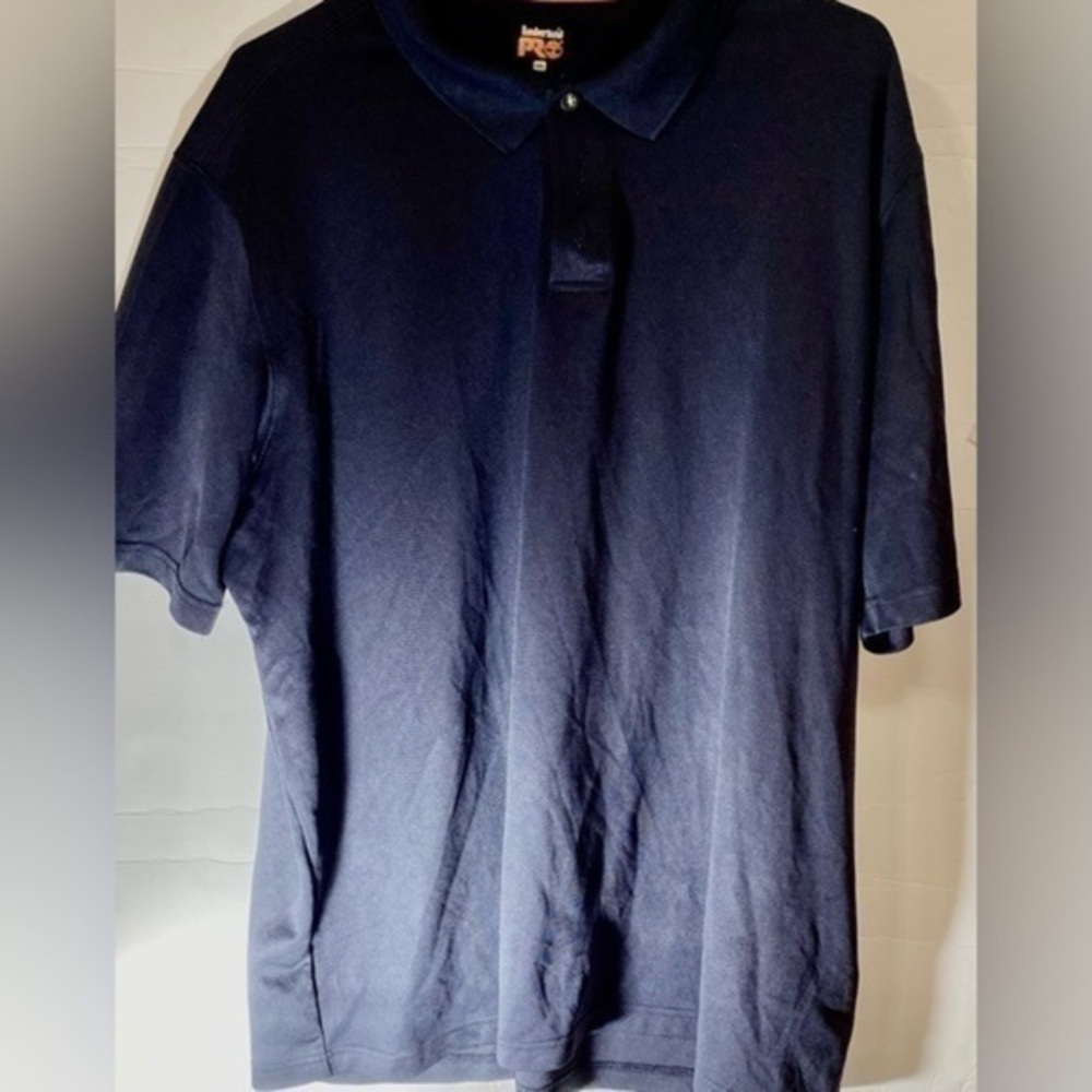 TIMBERLAND PRO MENS BLUE POLO SHIRT SIZE XXL